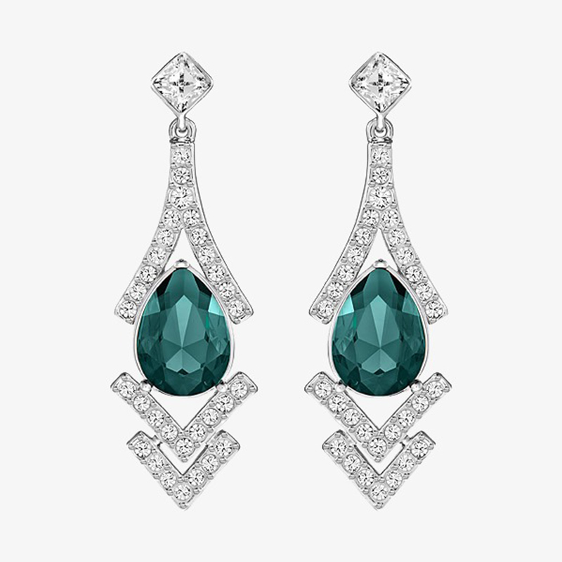 teal-diamond-earrings-free-img
